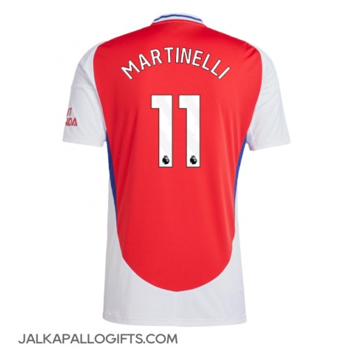 Arsenal Gabriel Martinelli #11 Kotipaita 2024-25 Lyhythihainen